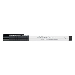 PITT artist pen calligraphy white