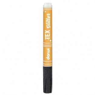 Felt Pen Tex Glitter 6ml/ black