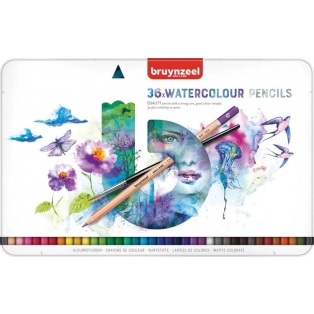 Watercolor Pencils Bruynzeel Expression Aquarel 36