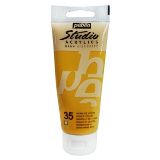 Studio acrylic 100ml 35 venice yellow