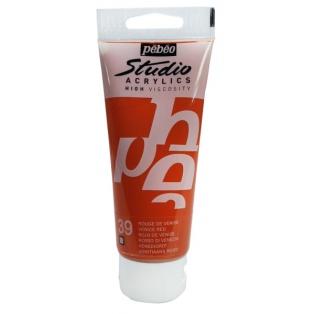 Studio Acrylic 100ml/ 39 venice red