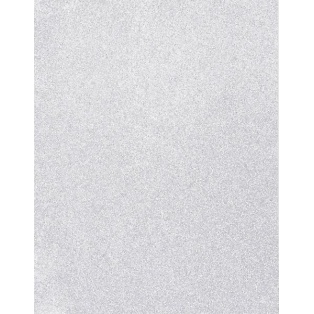 Decorative Glitter Card Paper 210g, 1pcs, white