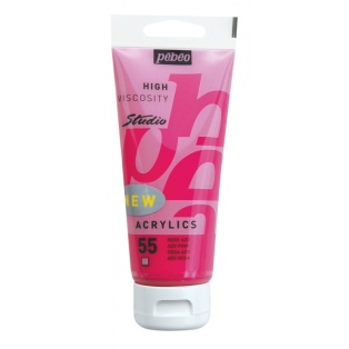 Studio acrylic 55 azo pink