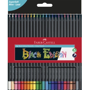 Coloring pencil FC Black Ed. cardboard kit