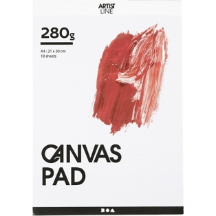 Canvas Pad A4