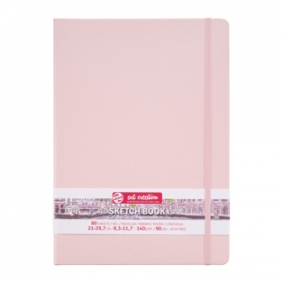 Talens Art Creation Sketchbook Pastel Pink 21 x 30 cm, 140 gr, 80 pages