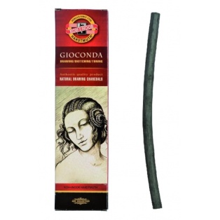 Charcoal, assorted 2-10mm, 10pcs