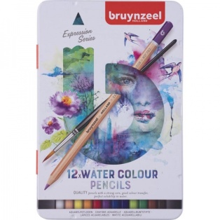 Akvarellpliiatsid Bruynzeel Expression Aquarel 12tk