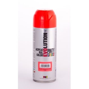 Spreivärv Evolution Fluo 400ml/ fluo red