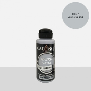 Hybrid acrylic paint for Multisurface, 120ml/ slate grey