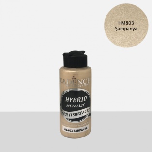 Akrüülvärv Hübriid 120ml metallik/ champaigne