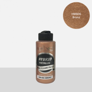 Akrüülvärv Hübriid 120ml metallik/ bronze 