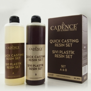 Quick casting resin set 500ml+500ml