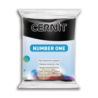 Cernit No.1 black opaque