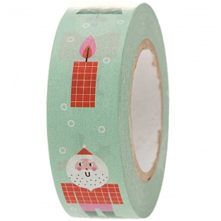 Paper Tape 15mmx10m/ Xmas Mint