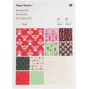 Motif paper pad 30 sheets, 270/120g