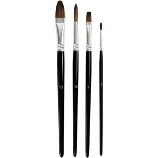 Watercolor paint Brushes set 4pcs