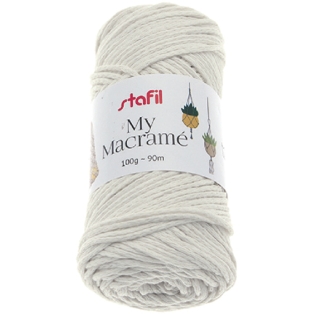 Macrame Yarn, Cream