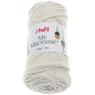 Macrame Yarn, Cream