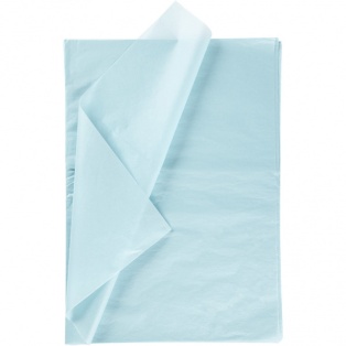 Tissue paper 50x70cm 10pcs/ light blue