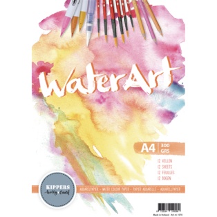 Watercolour paper, WaterArt, 300gr 12sh