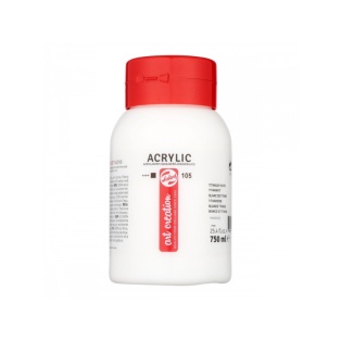 Akrüülvärv Talens 750ml/ Titanium white