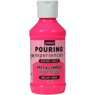 Akrüülvärv Pouring Experiences 118ml Fluorescent Pink