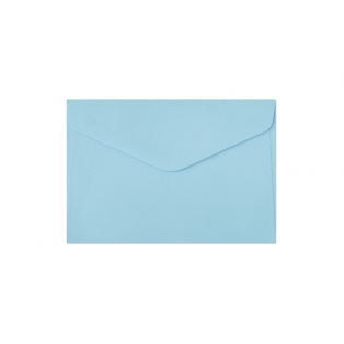 Envelopes C6, 10pcs, Smooth Blue