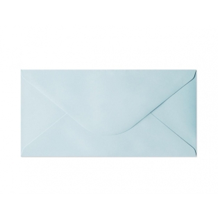 Envelope DL 10pcs, Smooth Blue
