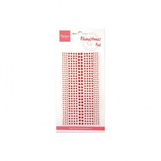 Self-Adhesive Crystals-red