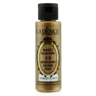 Gilding paint water-based Cadence 70ml- 112 majestic gold
