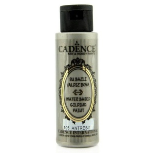 Akrüülvärv Cadence Gilding paint 70ml/ 105 Anthracite silver