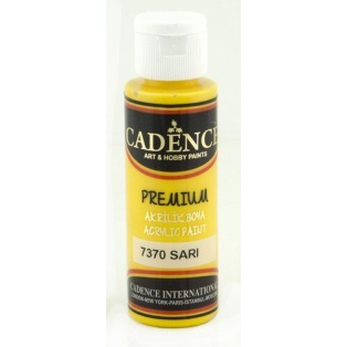 Akrüülvärv Cadence Premium 70ml/ 7370 kollane