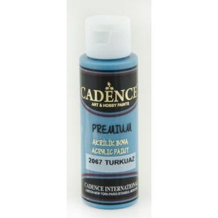 Akrüülvärv Cadence Premium 70ml/ 2067 türkiis