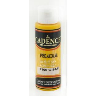 Akrüülvärv Cadence Premium 70ml/ 7360 sun yellow