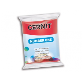 Cernit No.1 red opaque