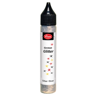 3D Glitter Pen 28ml/ silver