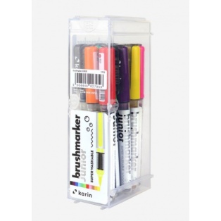 Brushmarker PRO Karin Junior kompl. 11tk Basic + Blender