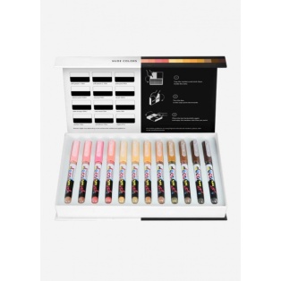 Pigment Deco Bruch set Nude 12pcs