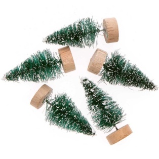 FIR TREES GREen 5CM, 5PC