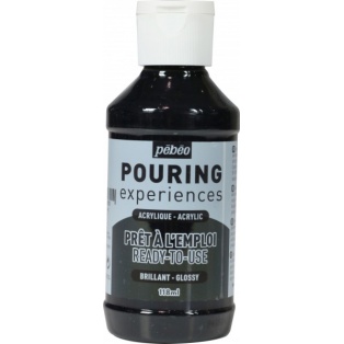 Akrüülvärv Pouring Experiences 118ml Ivory Black