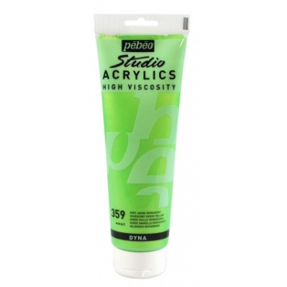 Studio Acrylic 250ml/ 359 iridescent green yellow