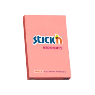Sticky note Stick´N 21162 76x51mm pink