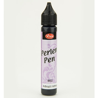 Pärlivärv Pearl Pen 28ml/ Anthracite