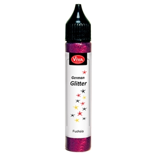 3D Glitter Pen 28ml/ Fuchsia