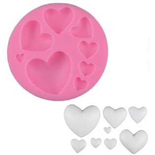 Silicone Mold Hearts