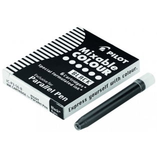 Parallel Pen Ink refills 6pcs black