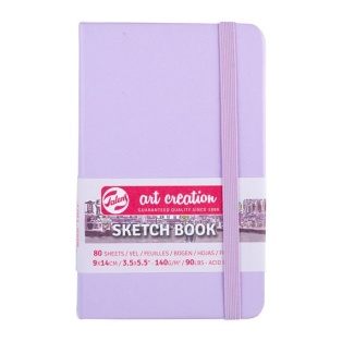 Visandiplokk Art Creation 9x14cm, 80l, violet