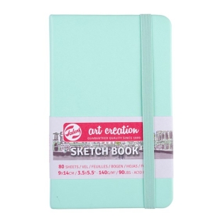 Sketchbook Fresh Mint 9 x 14 cm 140 g 80 sheets