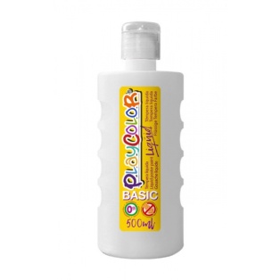 Guašš tempera 500ml Playcolor/ valge